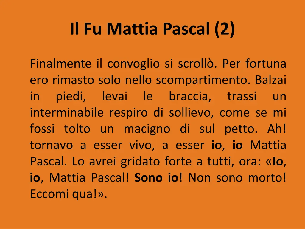 il fu mattia pascal 2