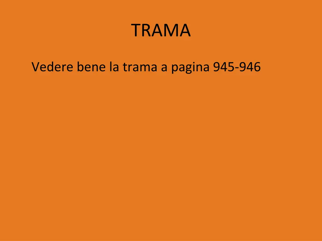trama