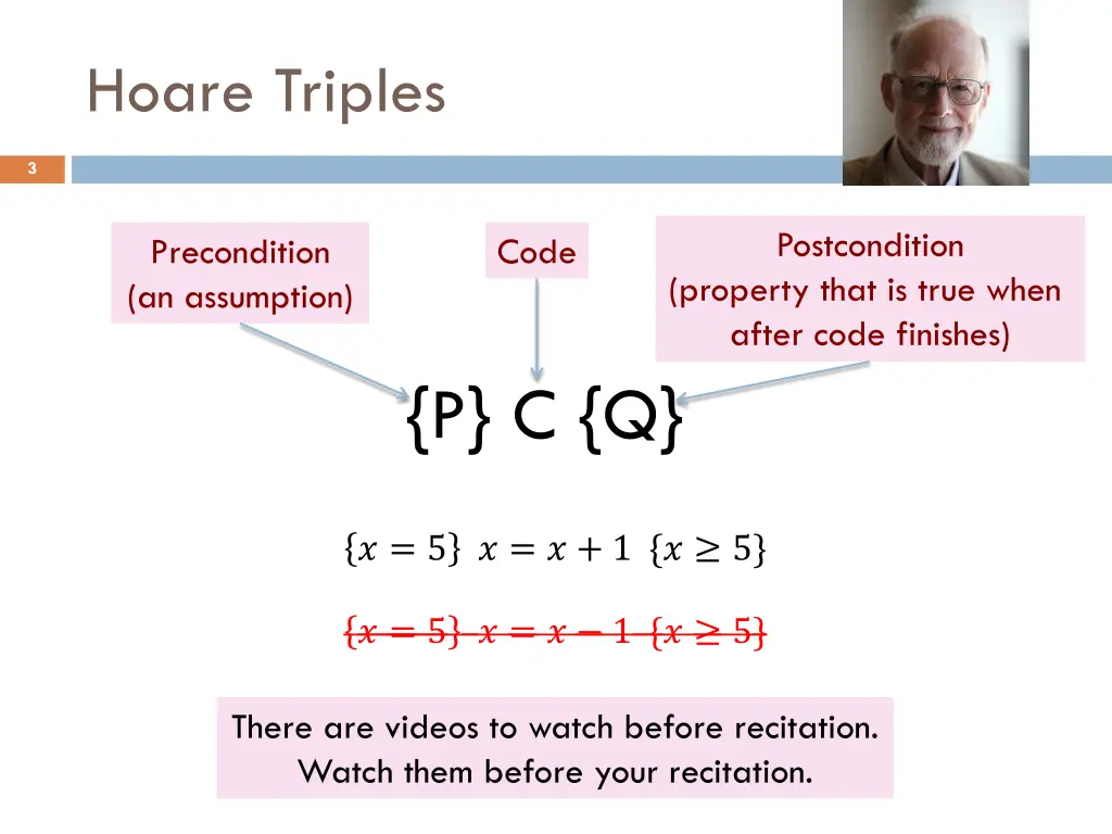 hoare triples