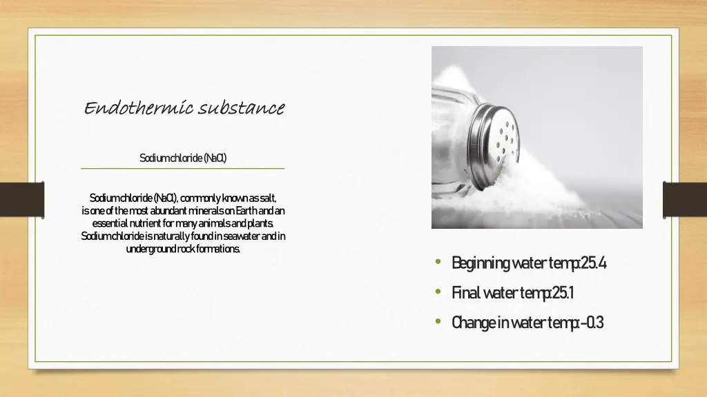 endothermic substance endothermic substance 1