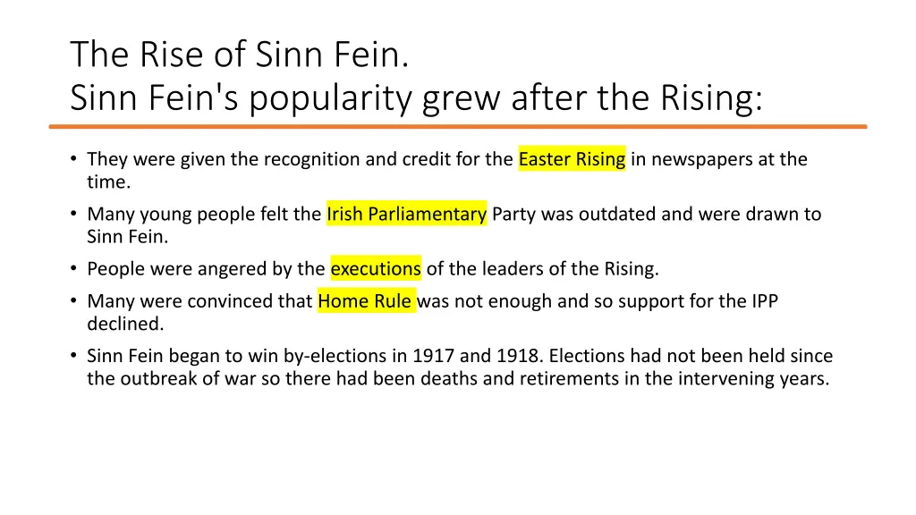 the rise of sinn fein sinn fein s popularity grew