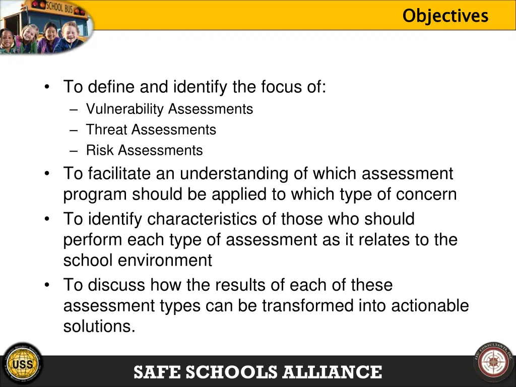 objectives