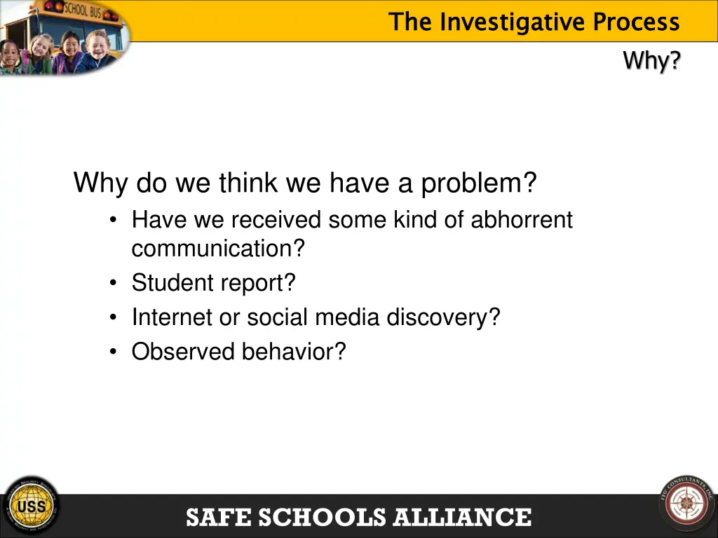 the investigative process 4