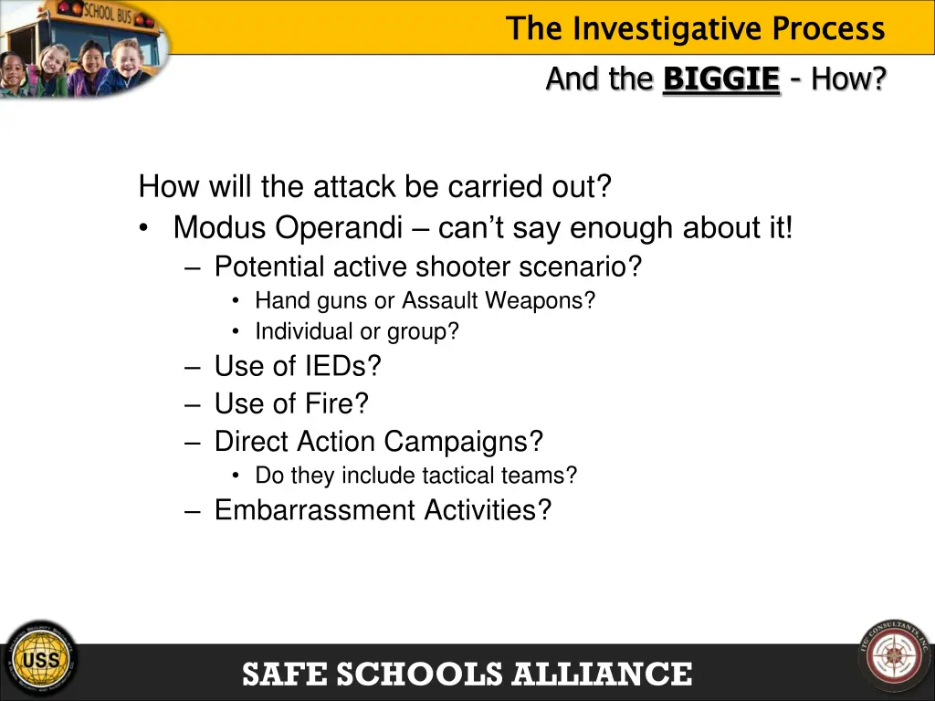 the investigative process 5