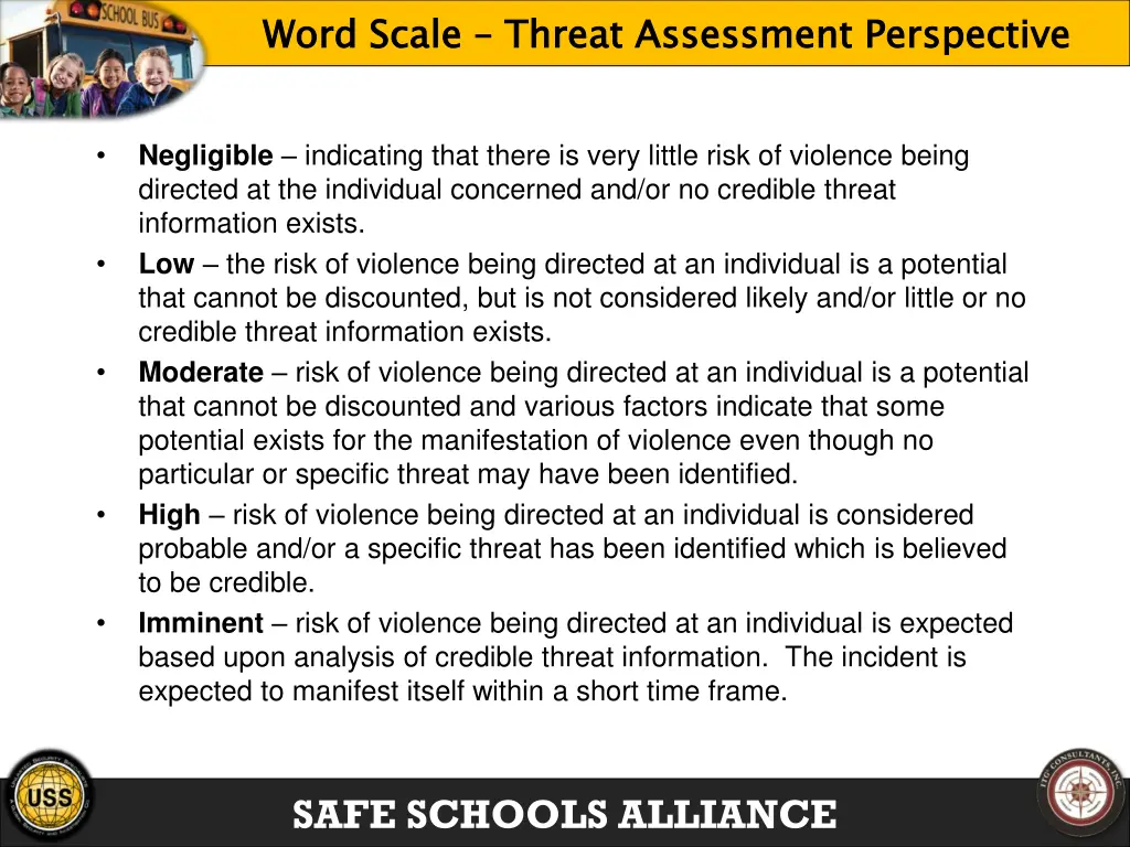 word scale