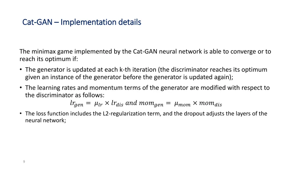 cat cat gan gan implementation details