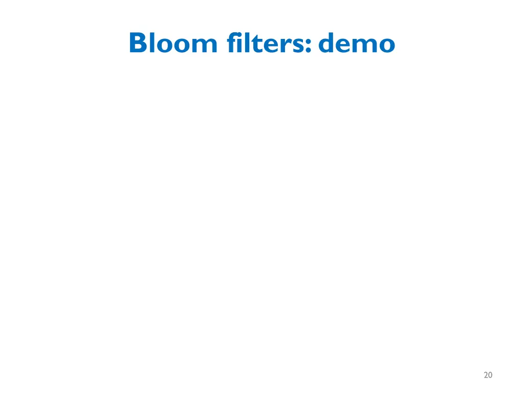 bloom filters demo