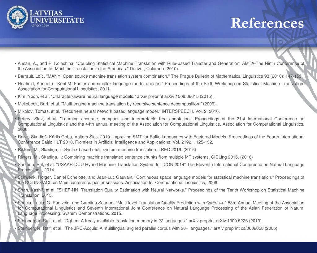 references