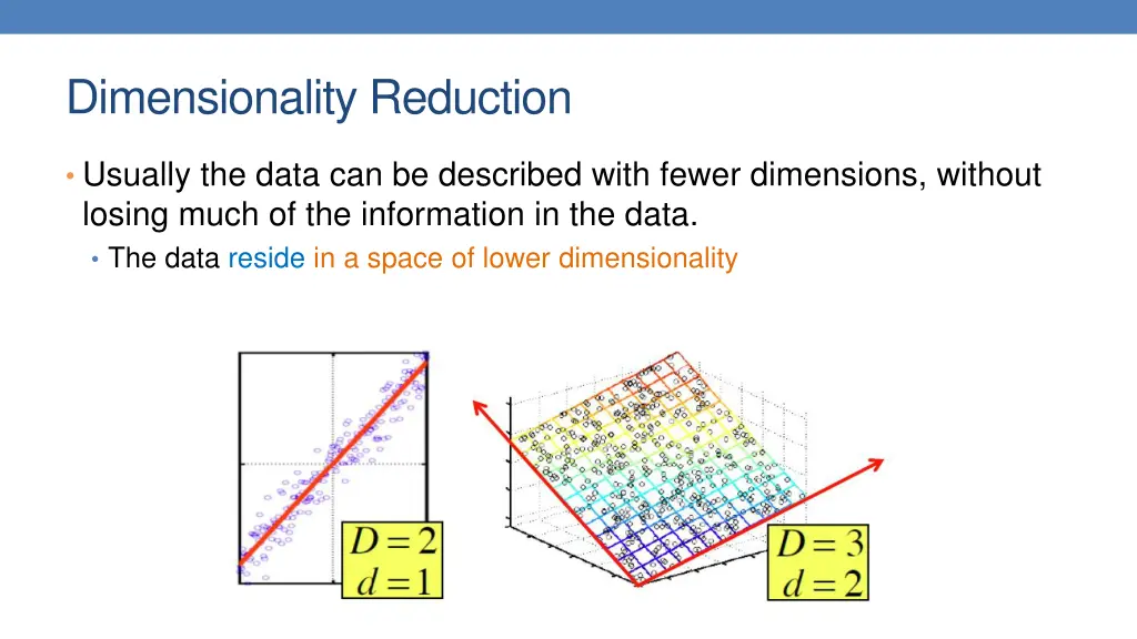 dimensionality reduction