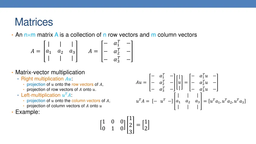 matrices