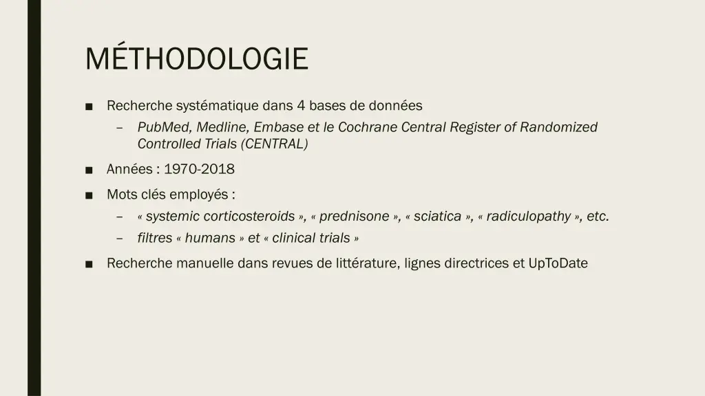m thodologie