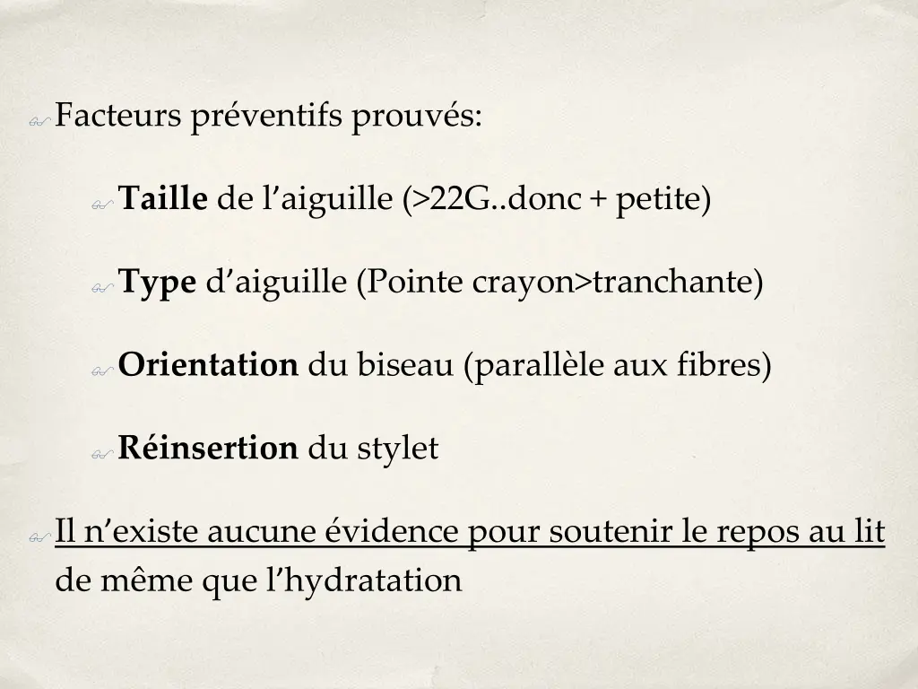 facteurs pr ventifs prouv s