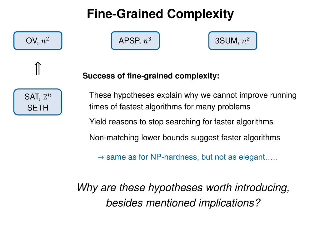 fine grained complexity 6