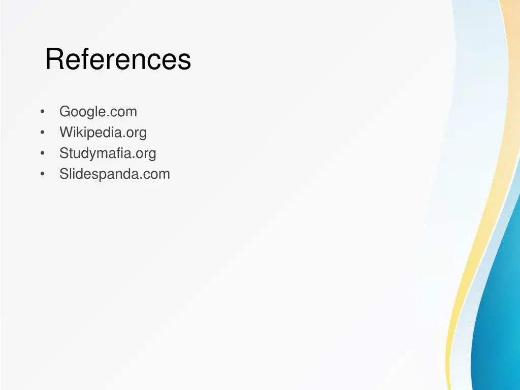 references