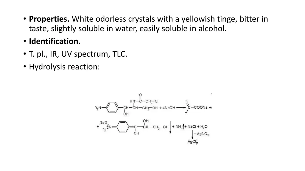properties white odorless crystals with