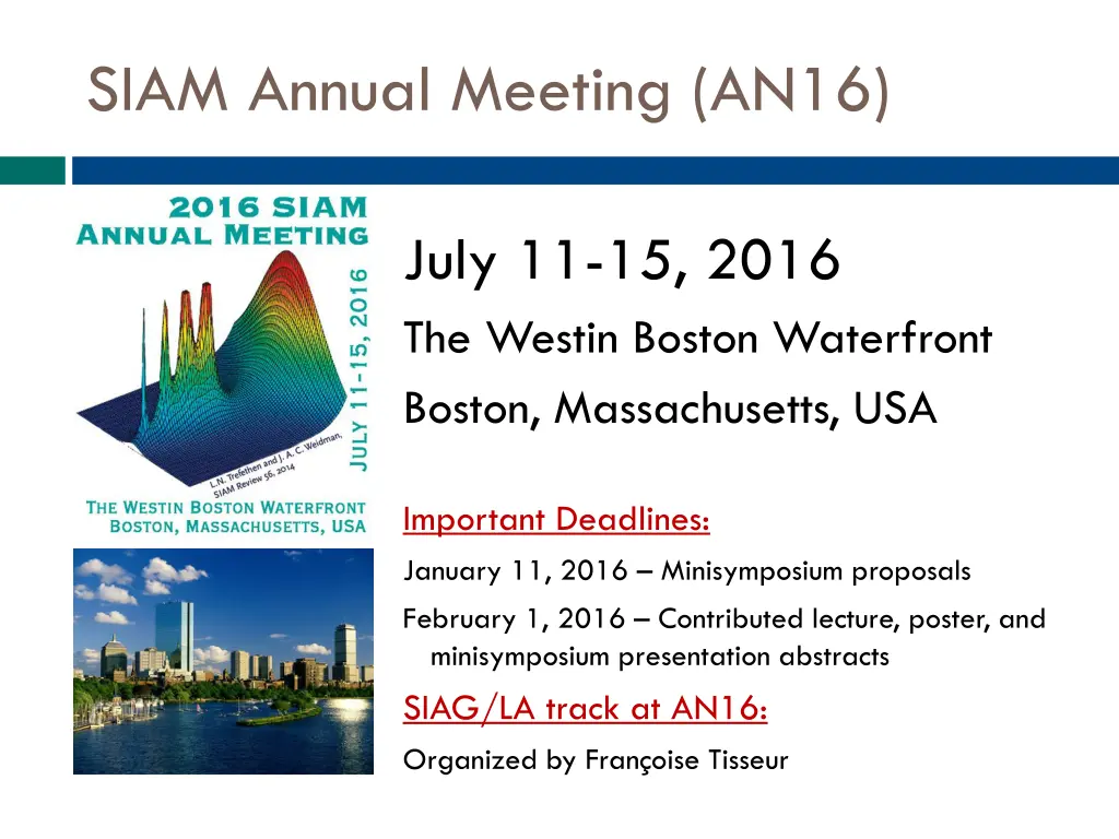 siam annual meeting an16
