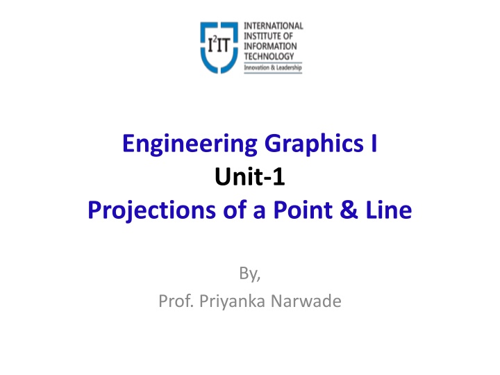engineering graphics i unit 1 projections