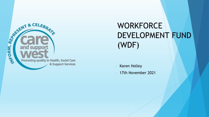 workforce development fund wdf