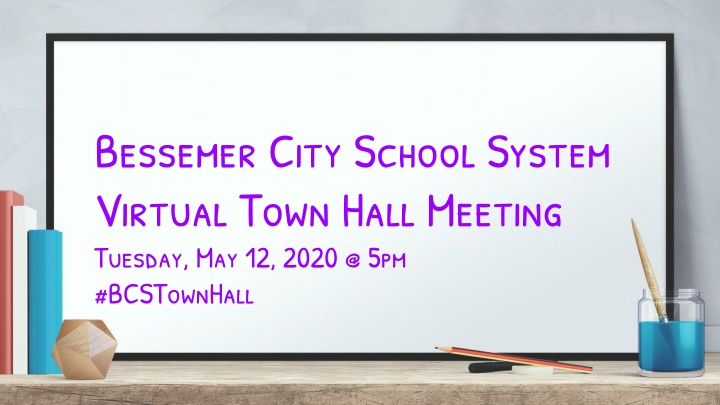 bessemer city school system virtual town hall