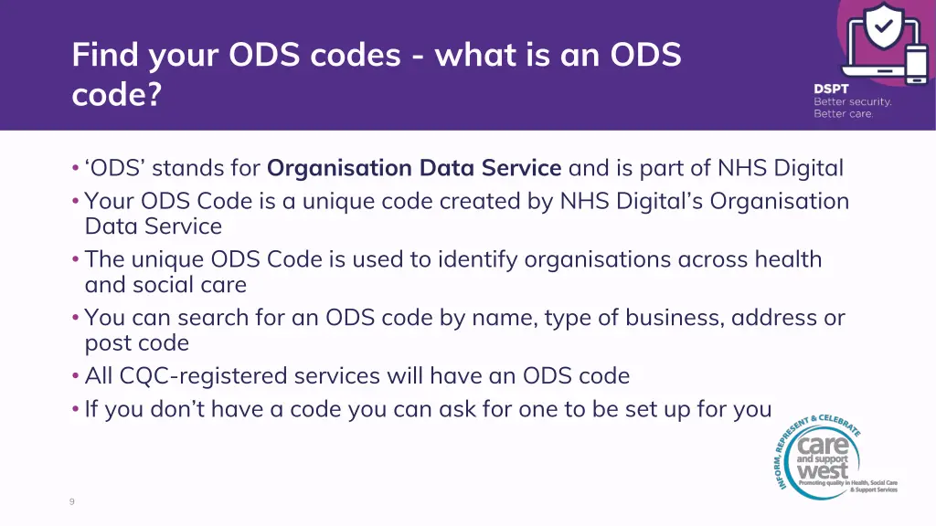 find your ods codes what is an ods code