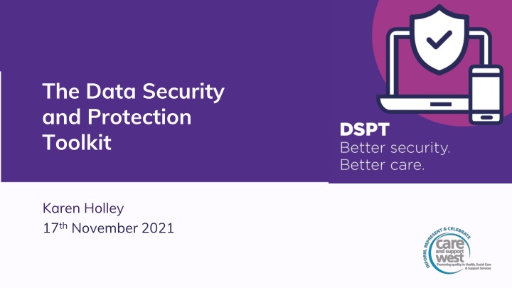 the data security and protection toolkit