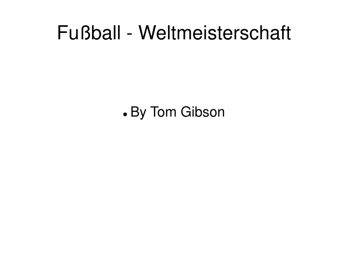 fu ball weltmeisterschaft