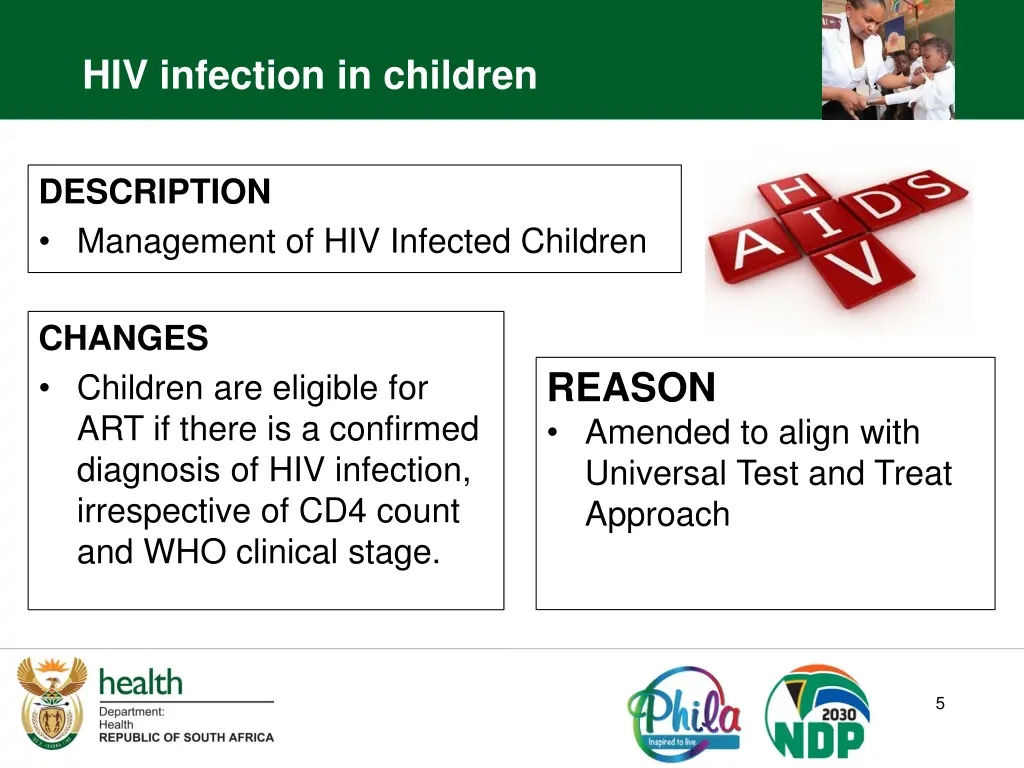 hiv infection in children
