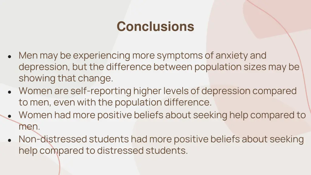conclusions