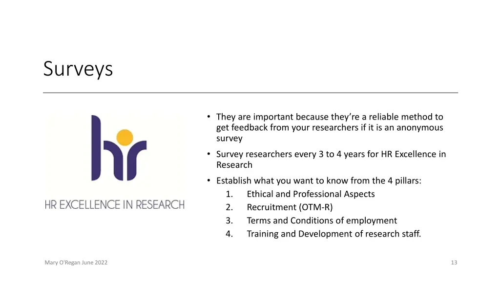 surveys