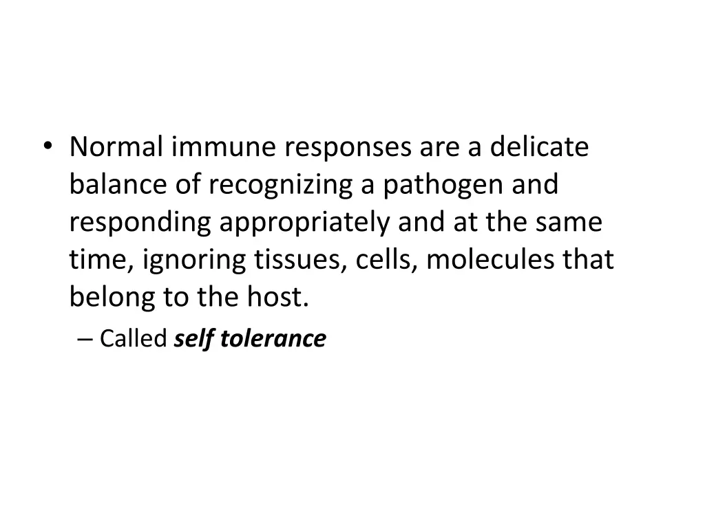 normal immune responses are a delicate balance