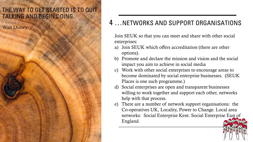 4 networks and support organisations