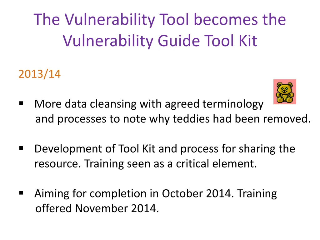 the vulnerability tool becomes the vulnerability 3
