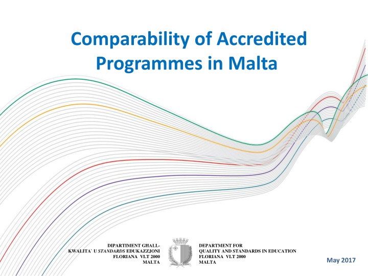 comparability of accredited programmes in malta
