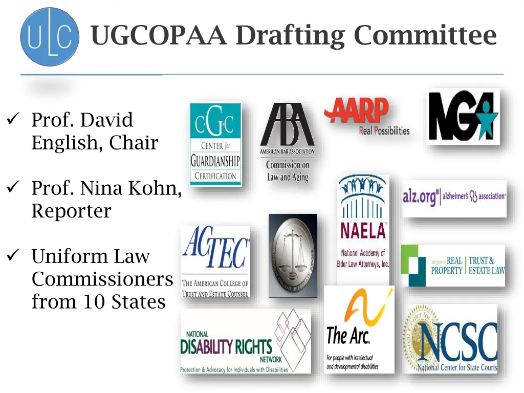 ugcopaa drafting committee