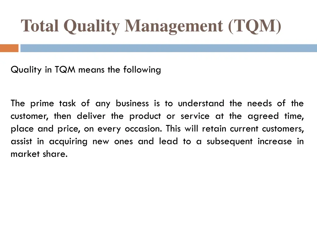 total quality management tqm 2