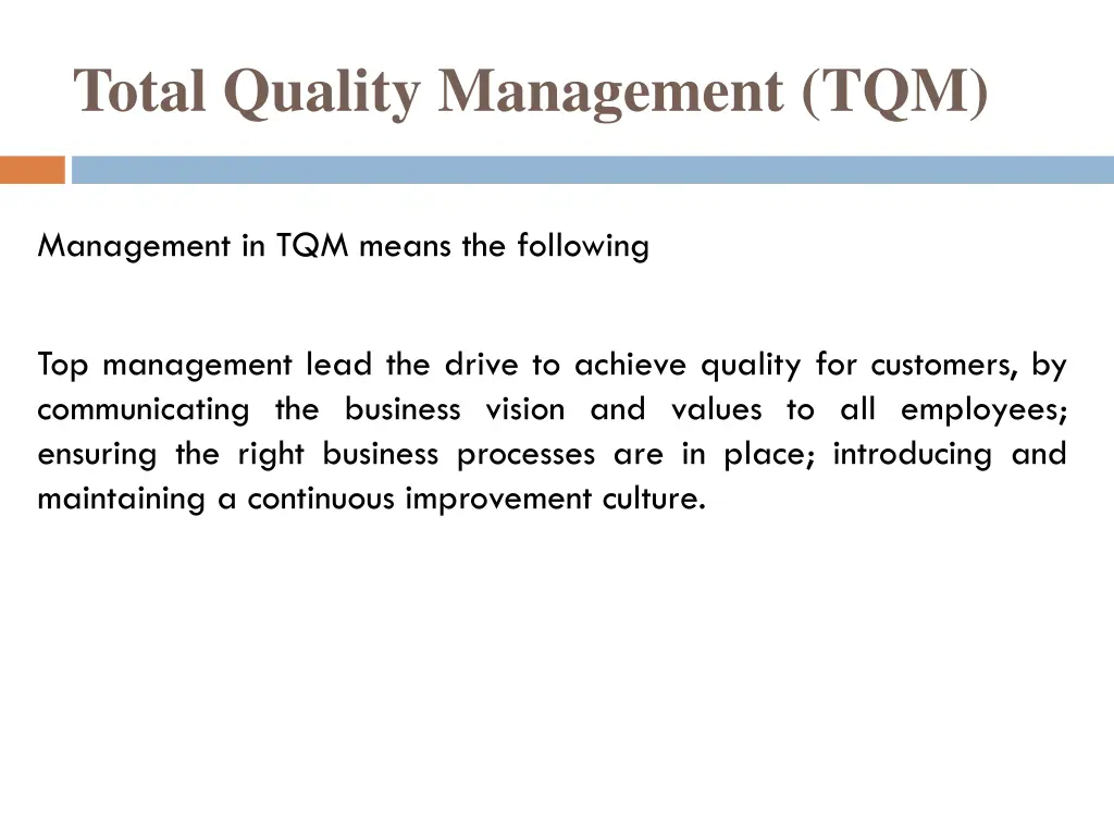 total quality management tqm 3