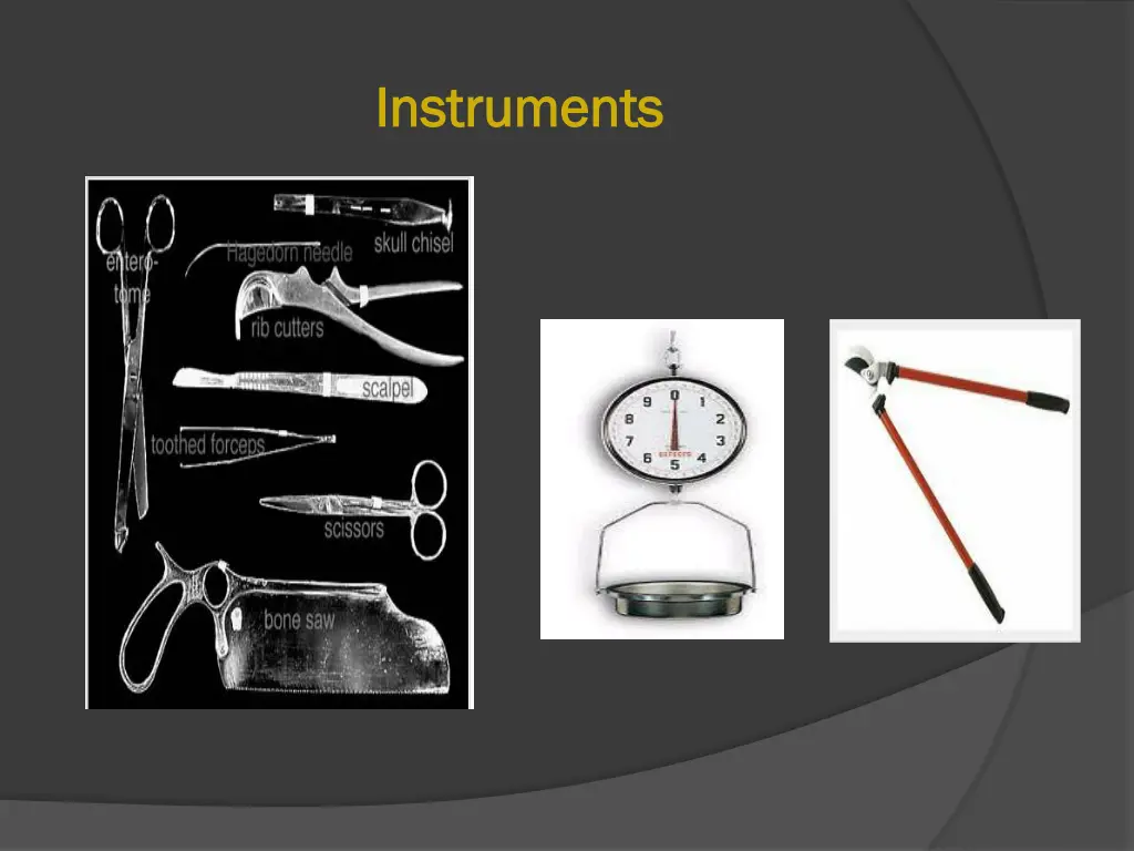 instruments instruments