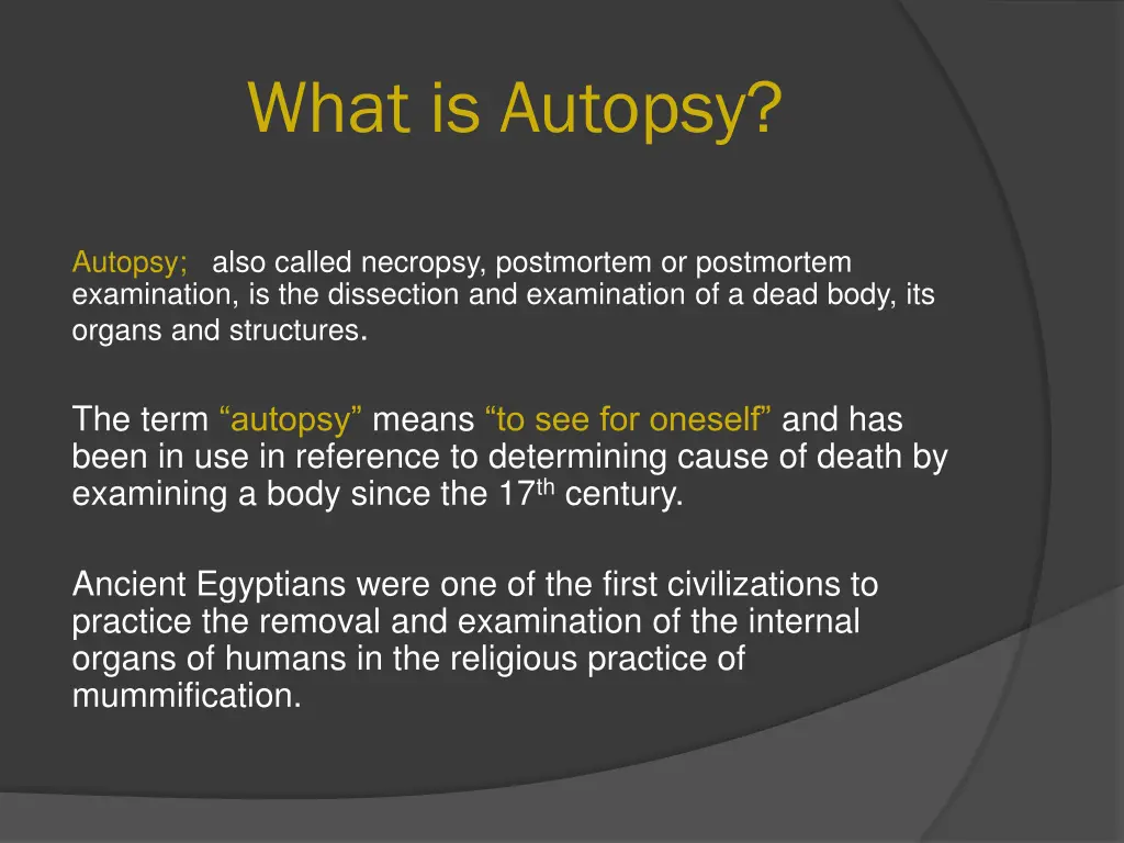 what is autopsy
