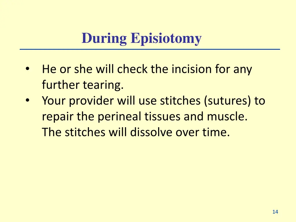 during episiotomy 2