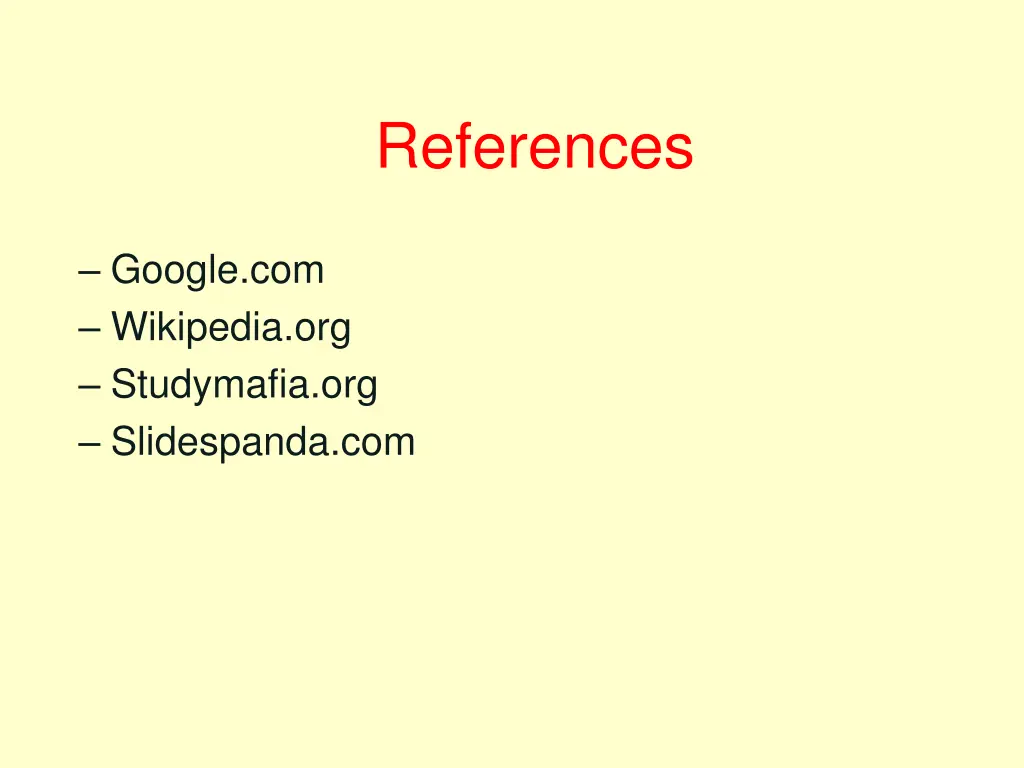 references