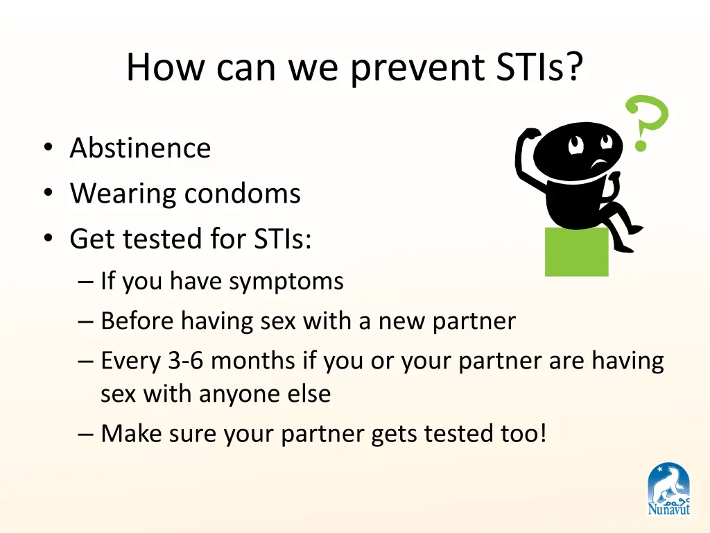 how can we prevent stis 1