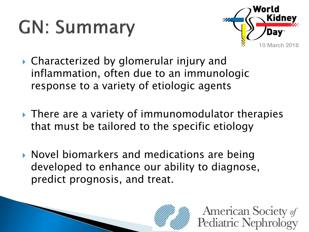 characterized by glomerular injury
