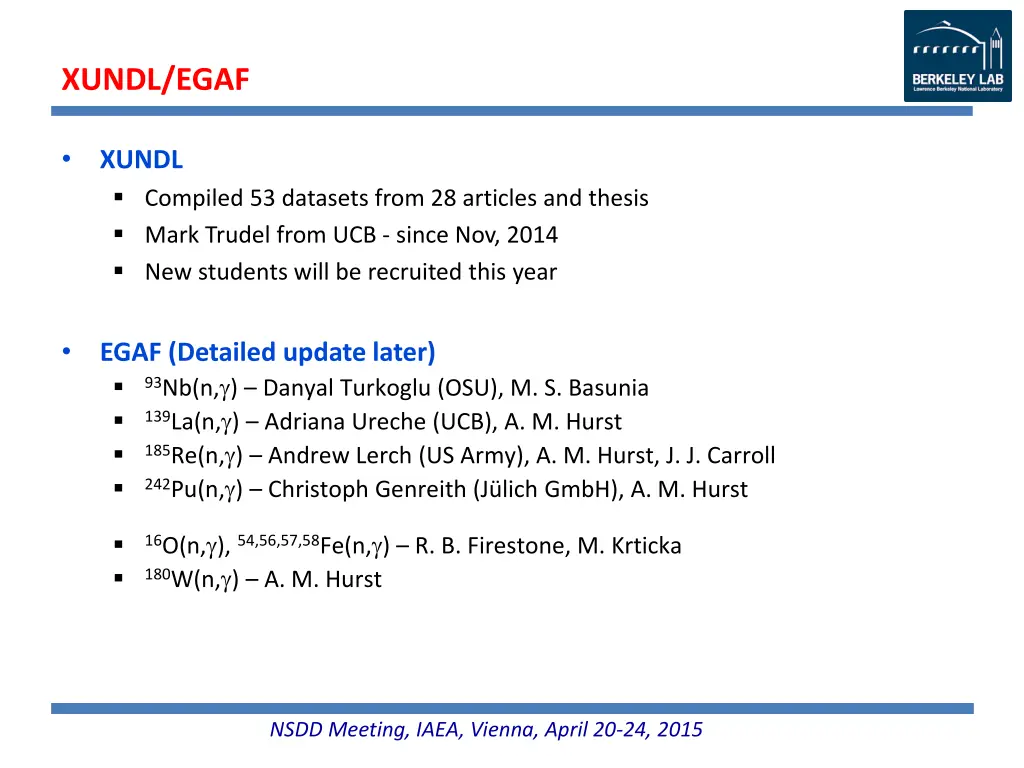 xundl egaf