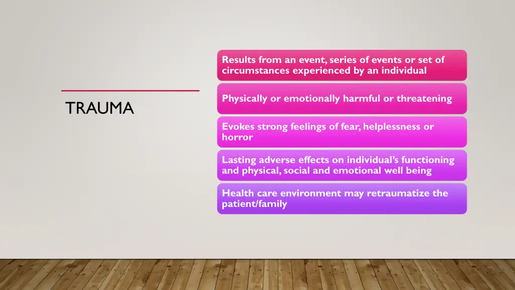 results from an event series of events