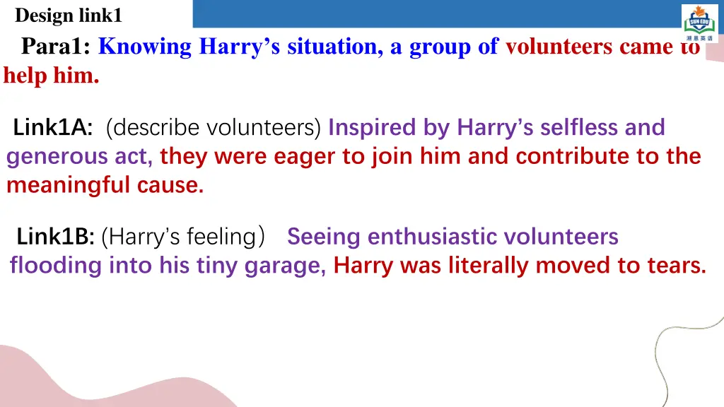 design link1 para1 knowing harry s situation 1
