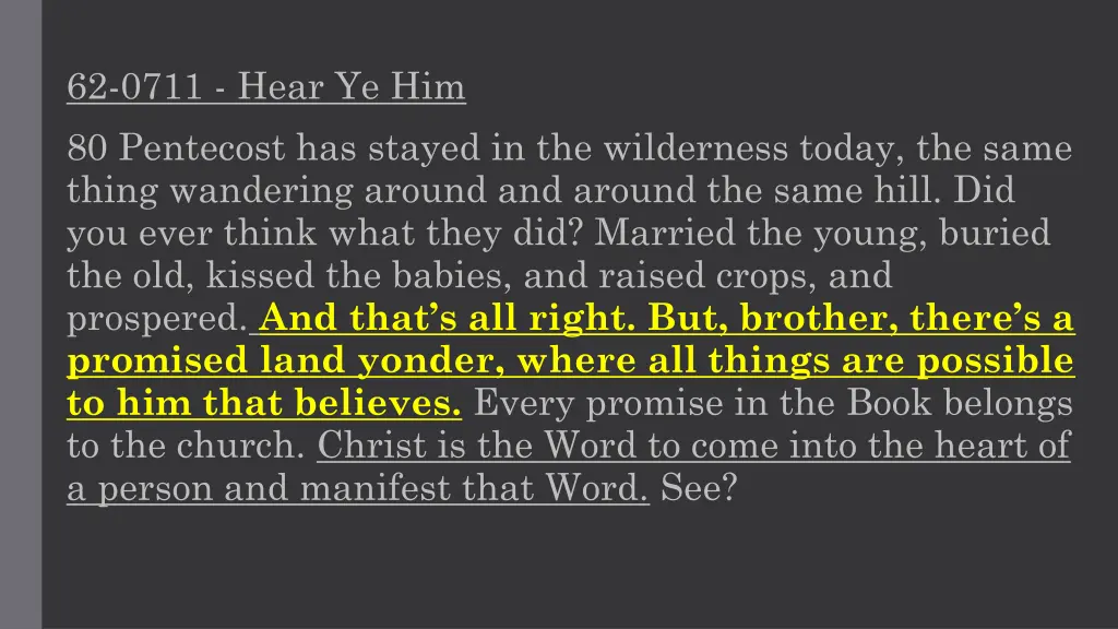 62 0711 hear ye him 80 pentecost has stayed