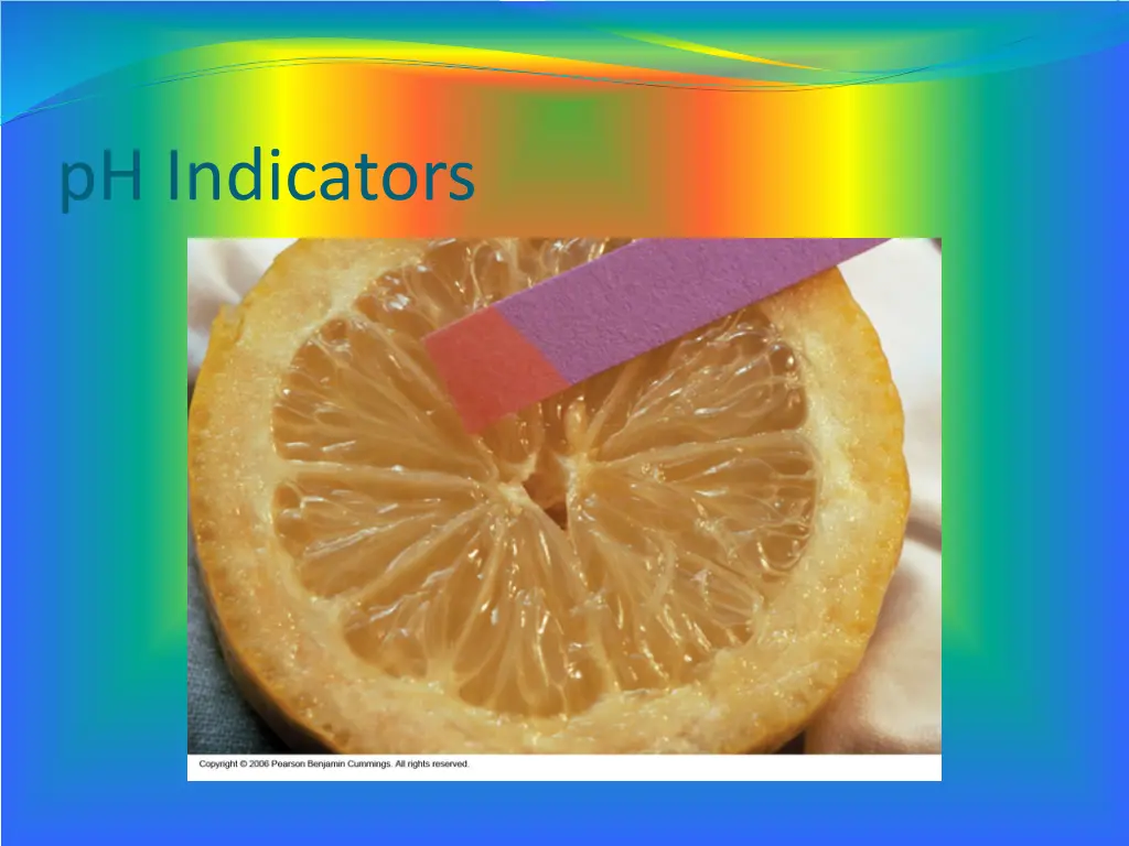 ph indicators