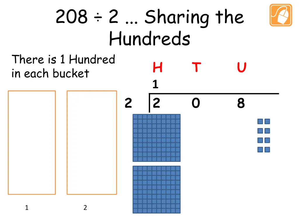 208 2 sharing the hundreds there is 1 hundred