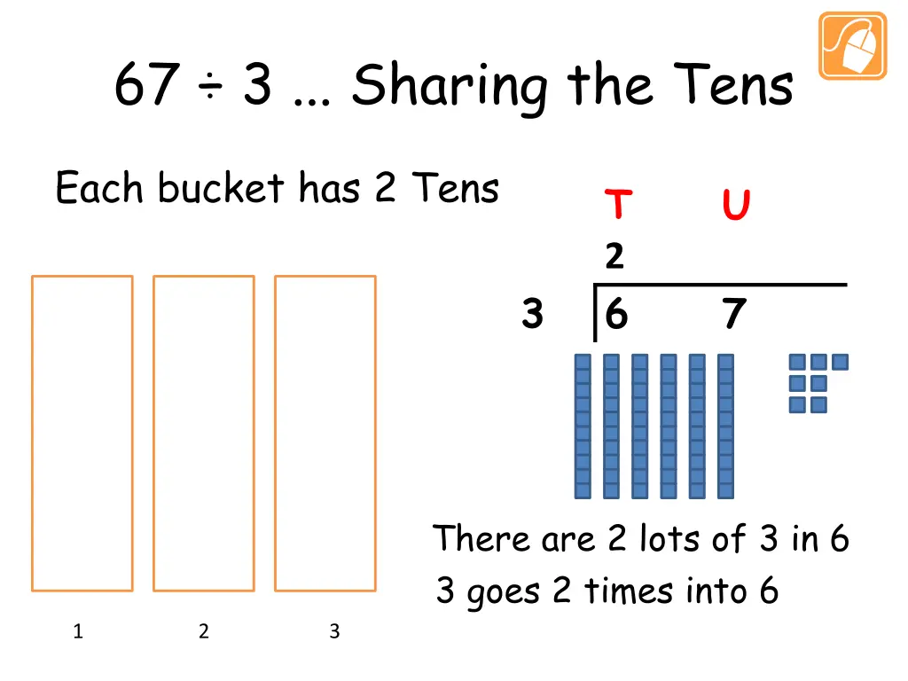 67 3 sharing the tens