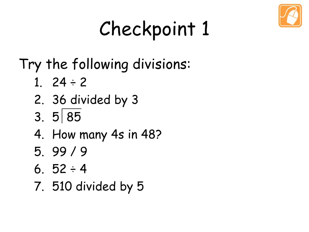 checkpoint 1